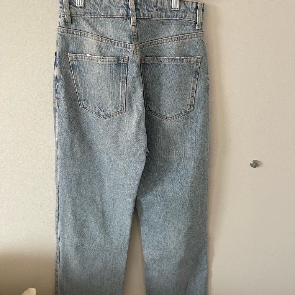 Zara High Rise Ripped Jeans - Picture 6 of 6
